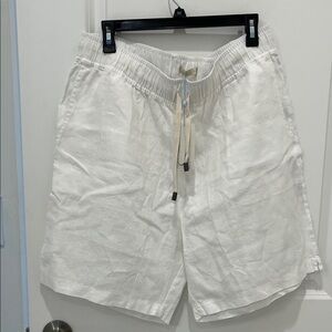 Men’s Linen Shorts-XL
